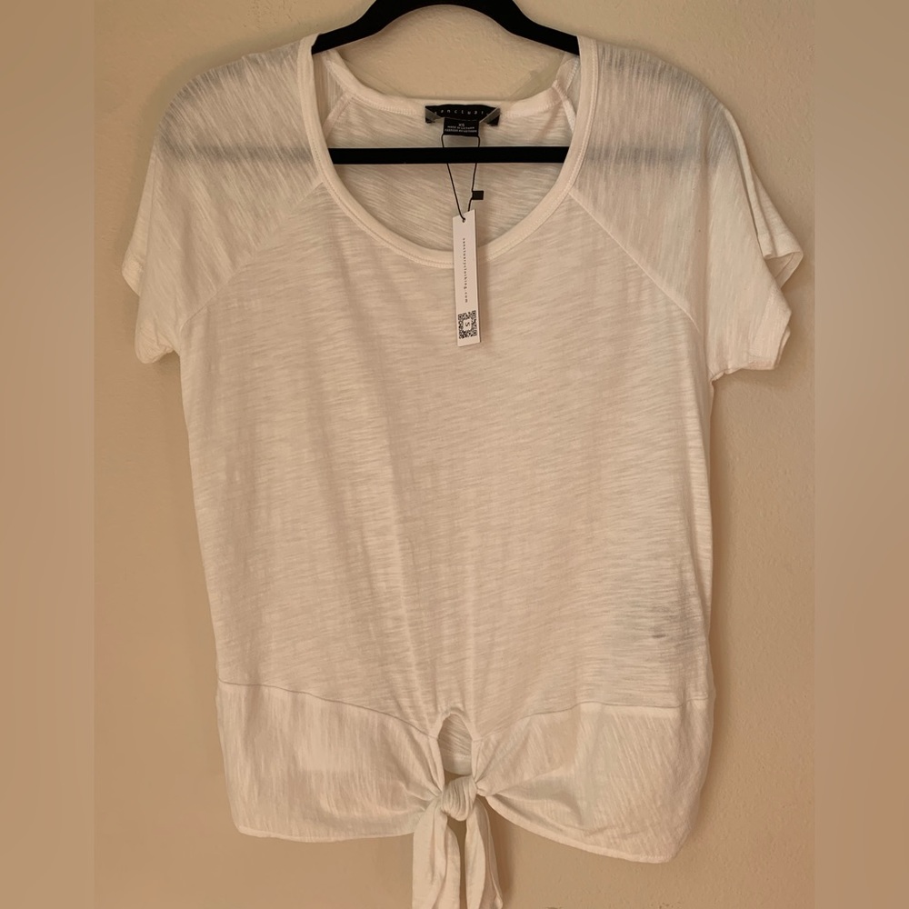 Sanctuary women’s all day tie tee- size XS New with tags - Picture 6 of 6
